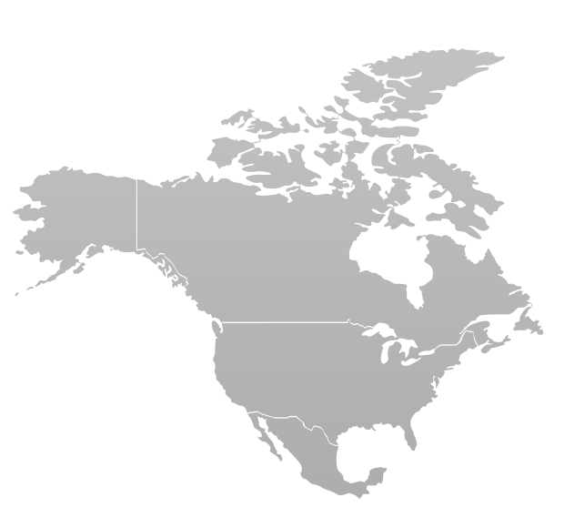 north america map